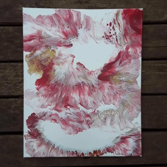 Original Acrylic Abstract Decor Art - Picture 1 of 1